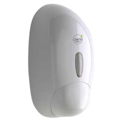 Clenli Bulk Fill White Soap Dispenser