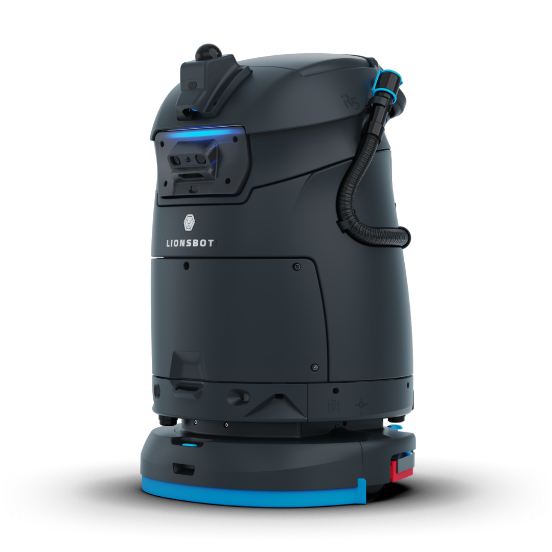 Robot Machine R5 LionsBot R5 | AI Native Robotic Scrubber Dryer Ireland | Clenli Direct