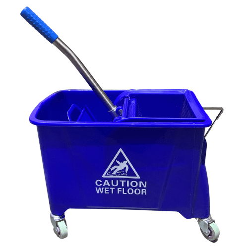 20 Litre Bucket and Wringer Blue