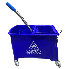 20 Litre Bucket and Wringer Blue