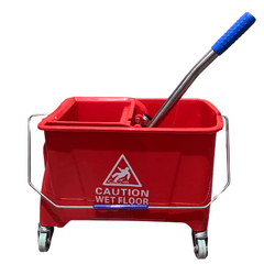 20 Litre Bucket and Wringer Red
