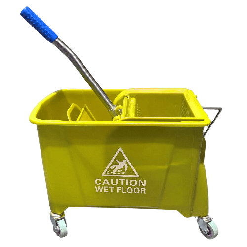 20 Litre Bucket and Wringer Yellow
