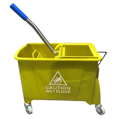 20 Litre Bucket and Wringer Yellow