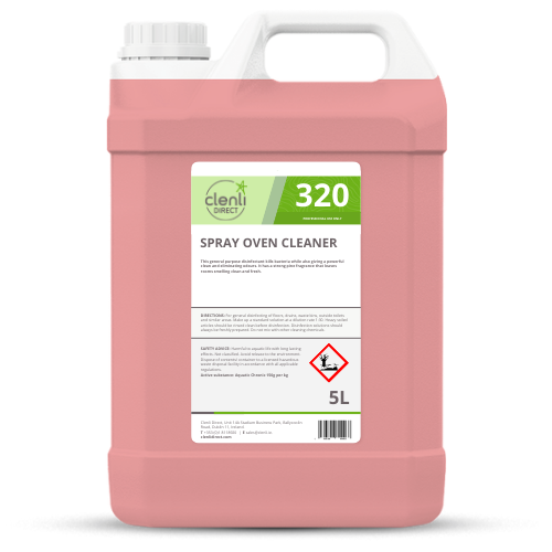 Clenli Direct Spray Oven Cleaner 320 5L