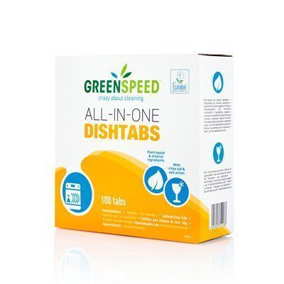 Green Speed All In One Dishwasher Tabs