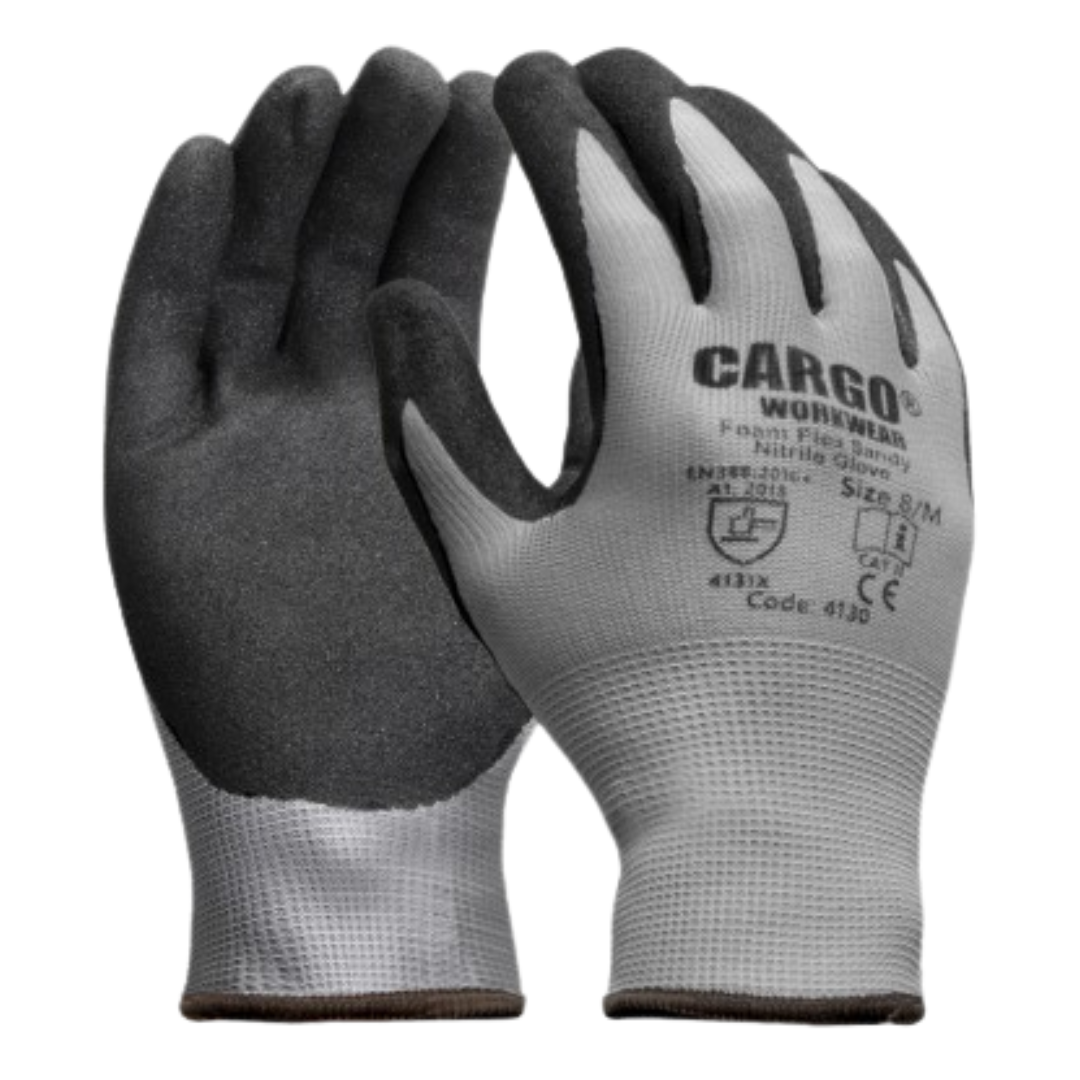Foam Flex Nitrile Dipped Gloves