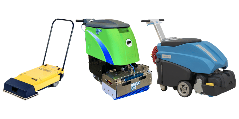 Escalator Cleaning Machines