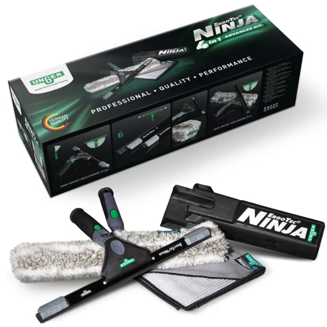Unger ErgoTec Ninja Advanced 4in1 Kit