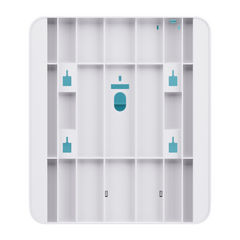 WEPA White Interfold Hand Towel Dispenser