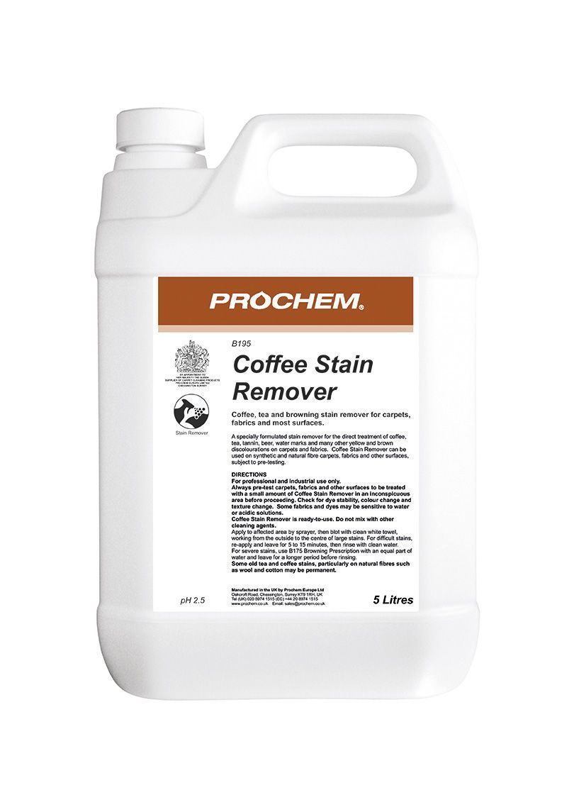 Prochem Coffee Stain Remover 5 Litre