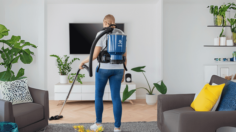 PacVac Superpro Go Backpack Vacuum (Battery)