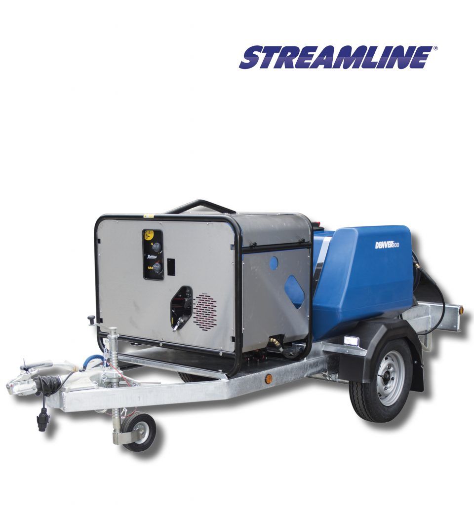 Highline Trailer Bowser 800ltr Hot Water High Pressure Washer