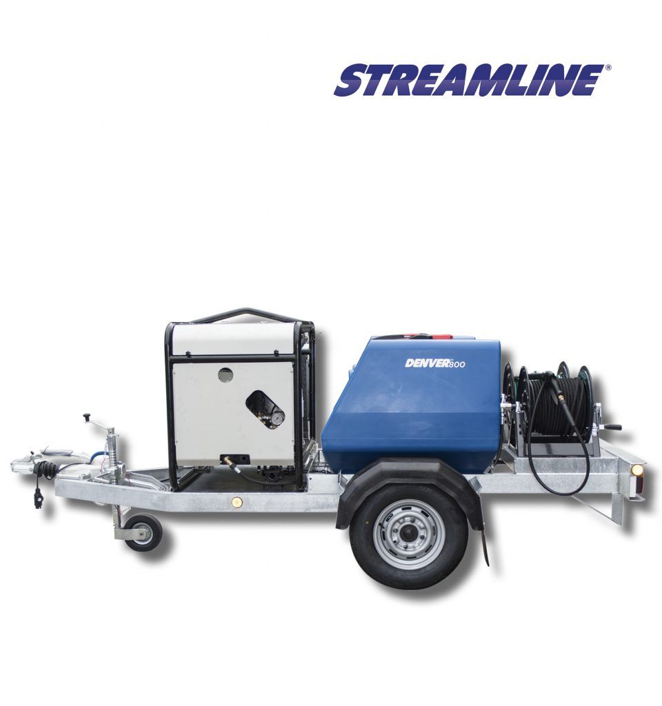 Highline Trailer Bowser 800ltr Hot Water High Pressure Washer