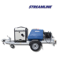 Highline Trailer Bowser 800ltr Hot Water High Pressure Washer