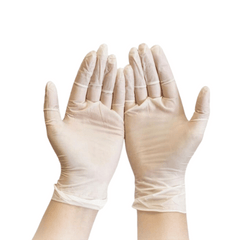 Premium Powder Free Clear Vinyl Gloves -Small