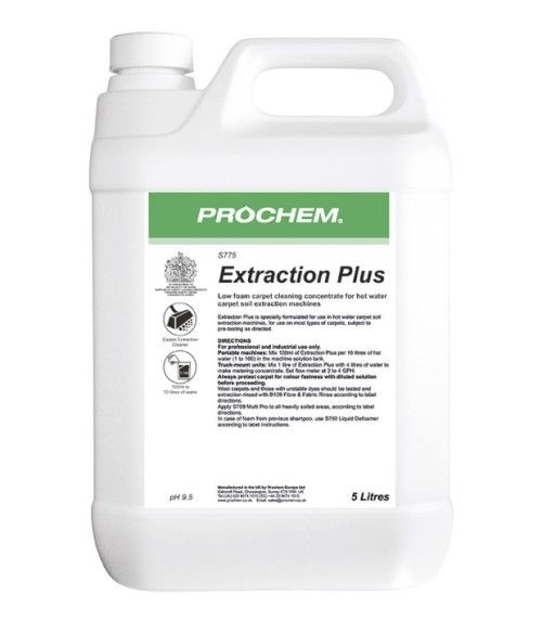 Prochem Extraction Plus 5 Litre Cleaning Concentrate