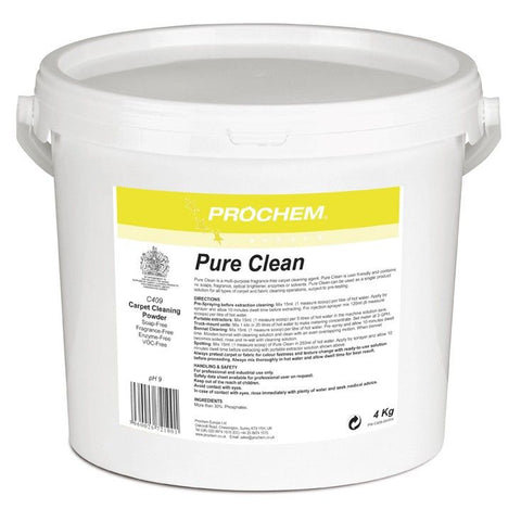 Prochem Pure Clean | Multi Purpose Carpet Cleaning Powder Ireland ...