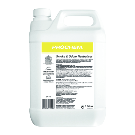 Prochem Smoke & Odour Neutraliser 5 Litre