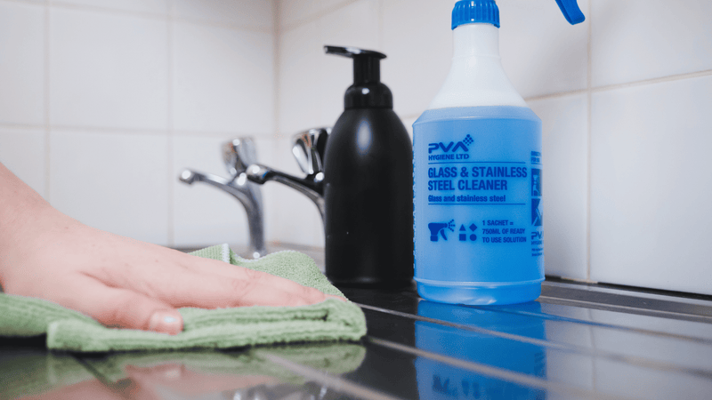 PVA Hygiene Glass & Stainless Steel [20PK]