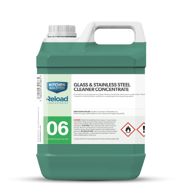 Kitchenmaster Reload 6A Glass Cleaner Concentrate