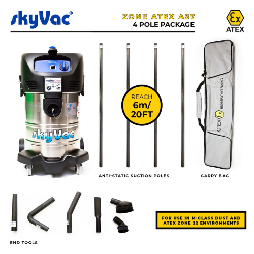 SkyVac ATEX A37 High Reach Vacuum