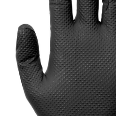 Sumo Grip Powder Free Nitrile Disposable Black Gloves [50PK]