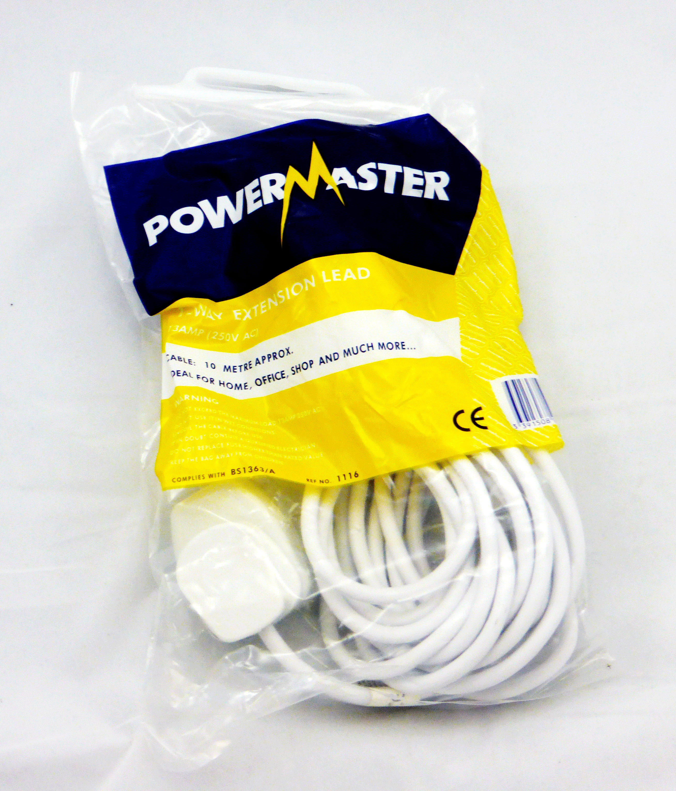 Extension Cable 10m 1.5mm2