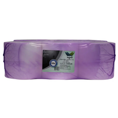 Mini Jumbo 2 Ply Pure Pulp Embossed 3 Inch Core [12 x 150M]