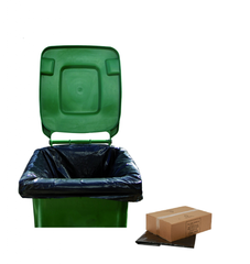  Black Wheelie Bin Liner 