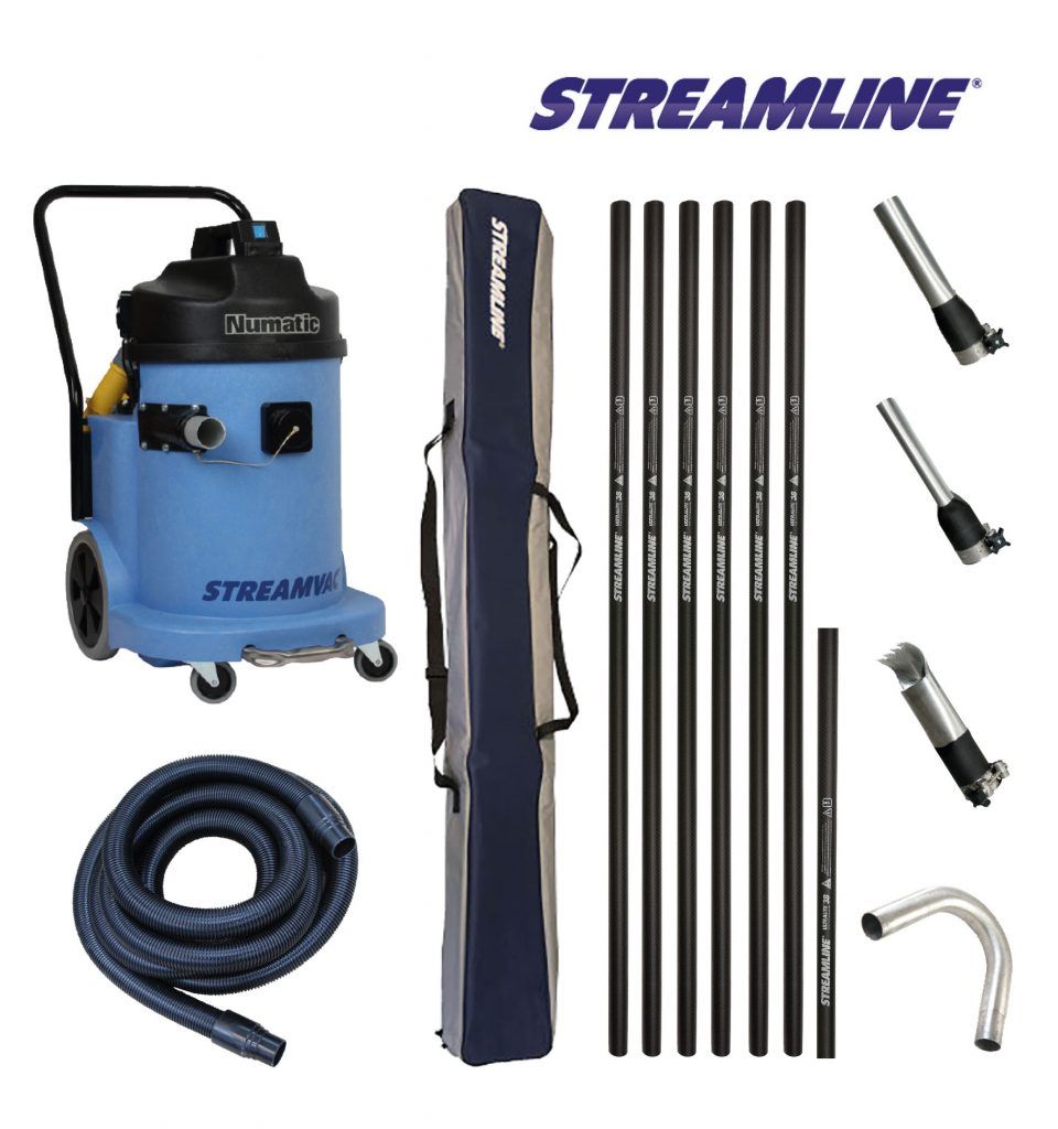 Streamvac Commercial Gutter Cleaning System 30 ltr
