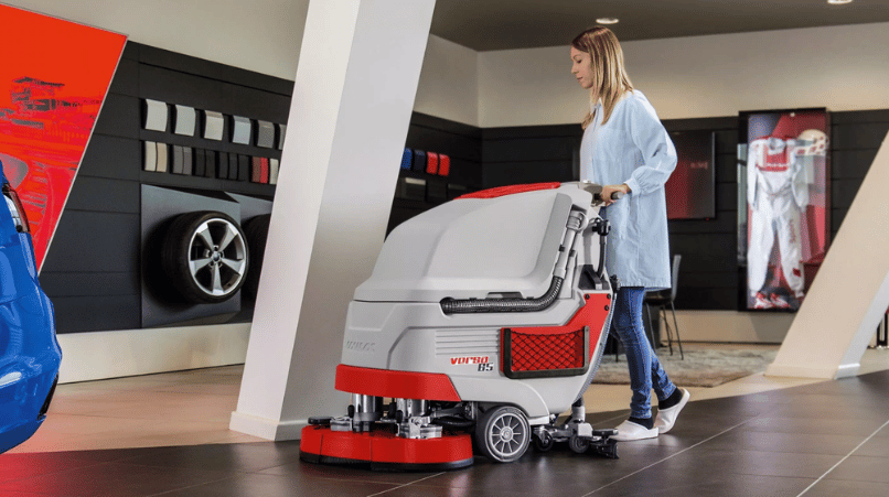 Scrubber Dryer Area Size