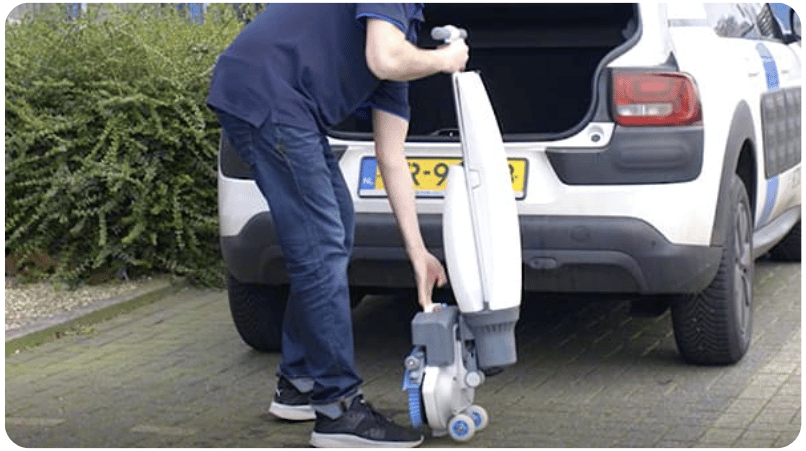 i-Mop Can Fit in Cars