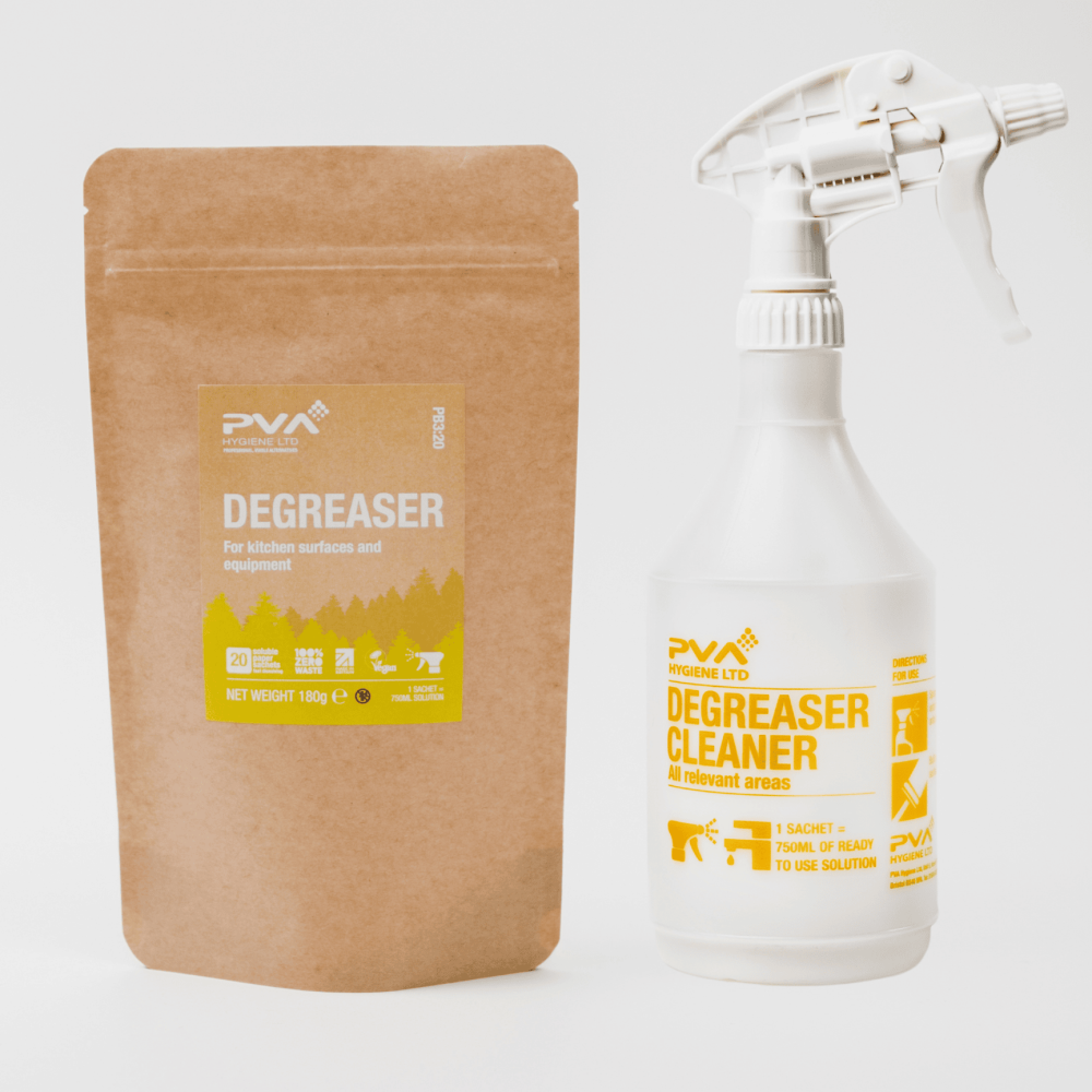 PVA Degreaser Water Soluble Sachets