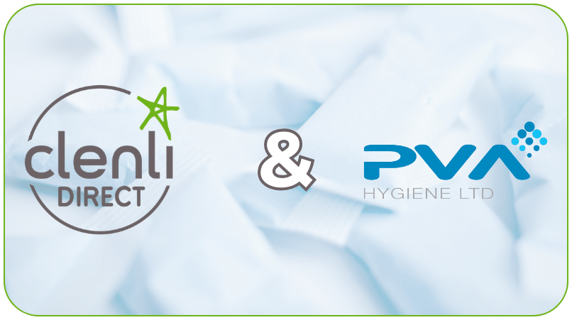 Clenli Official Irish & EU Distribution Partner to PVA Hygiene