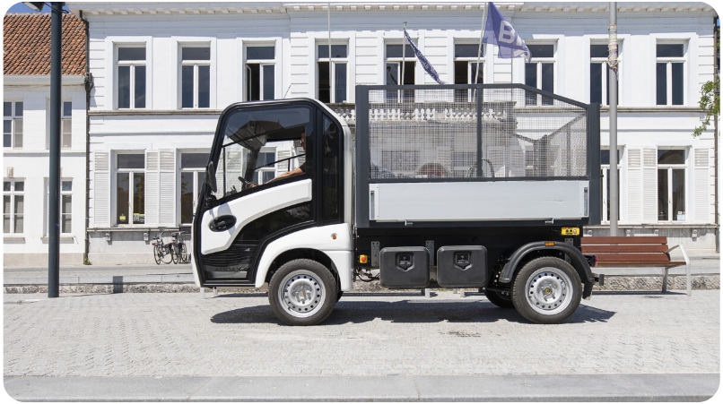 Addax Tipper Van Fully Electric