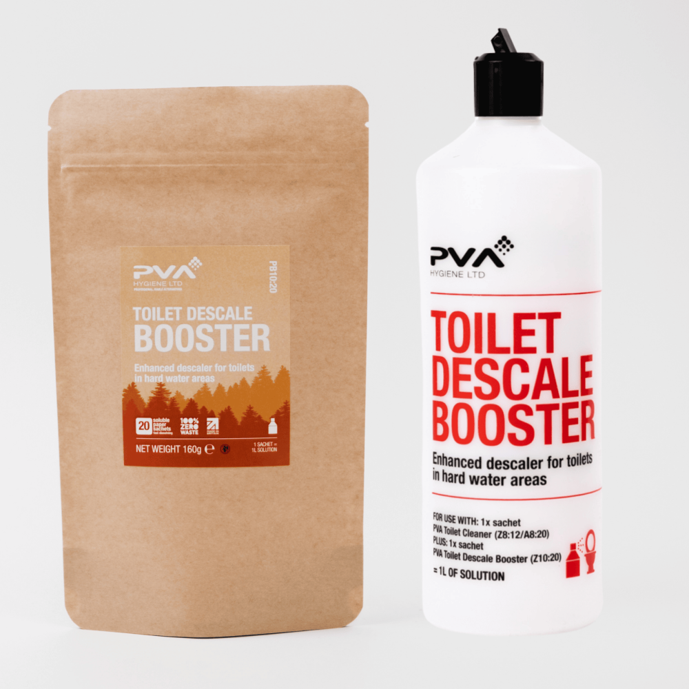 PVA Toilet Descale Booster Water Soluble Sachets