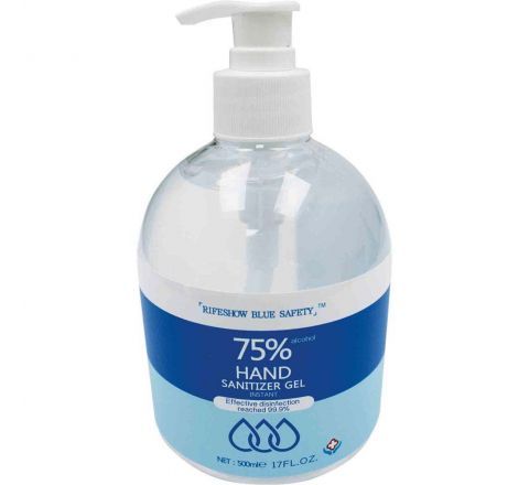 500ml Hand Sanitiser with Pump