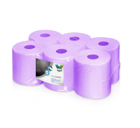 White Food Packaging Roll