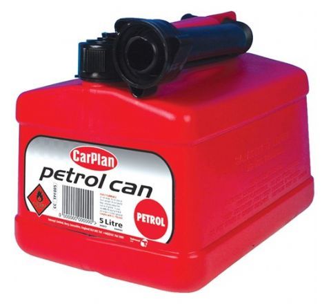 Carplan Red Petrol Can 5L