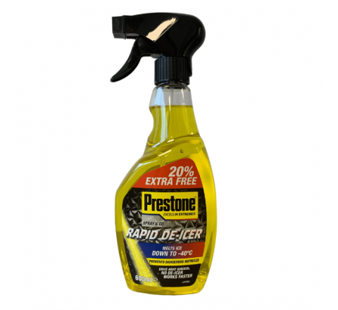 Prestone Rapid De-Icer Spray 600ml