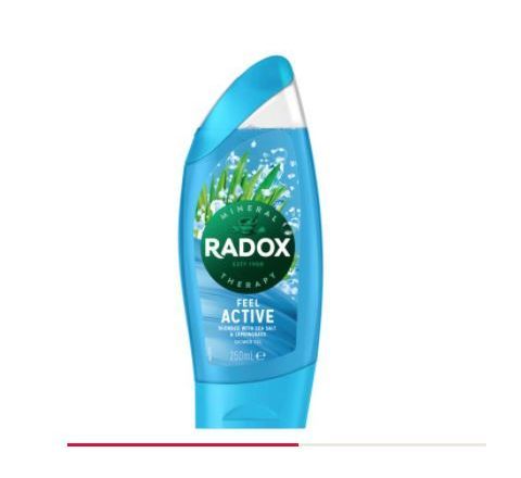 Radox Shower Gel 6x250MLS