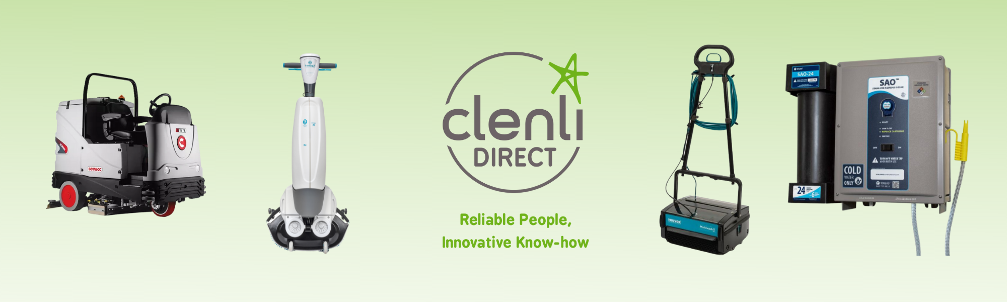 Industrial Cleaning Equipment at Clenli Direct